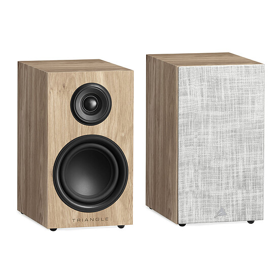 Mini-chaine Denon RCD-N12DAB Noir + Triangle Elara LN01 Chêne Clair - Autre vue