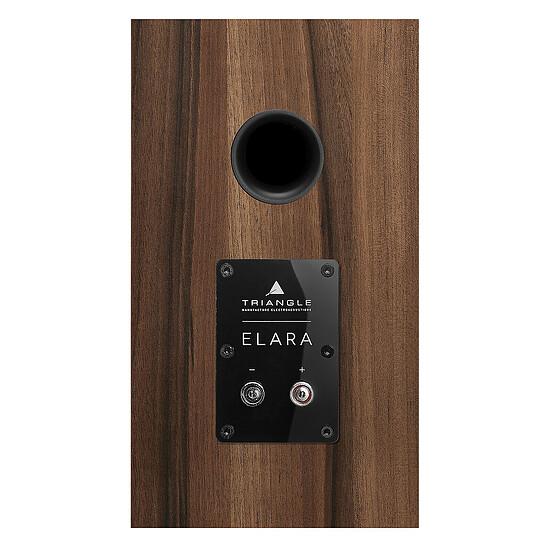 Mini-chaine Denon RCD-N12DAB Noir + Triangle Elara LN01 Châtaigner - Autre vue