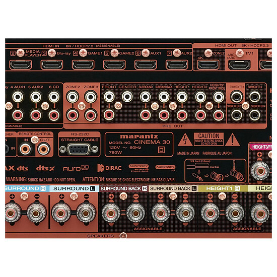 Ampli Home-Cinéma Marantz Cinema 30 Noir  - Autre vue