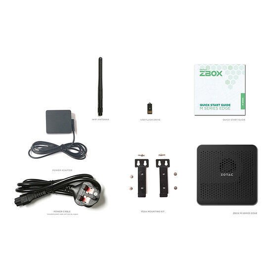 Barebone ZOTAC ZBOX edge MI648 (barebone) - Autre vue