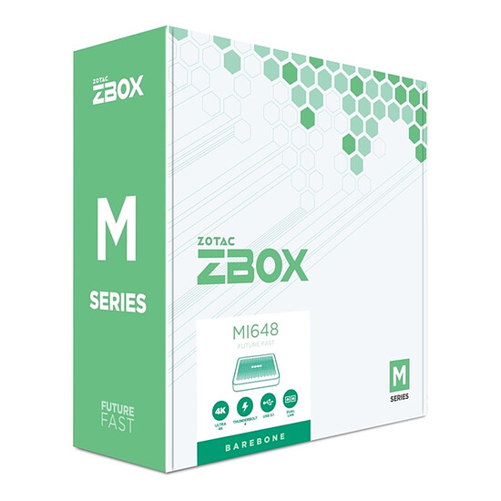 Barebone ZOTAC ZBOX edge MI648 (barebone) - Autre vue