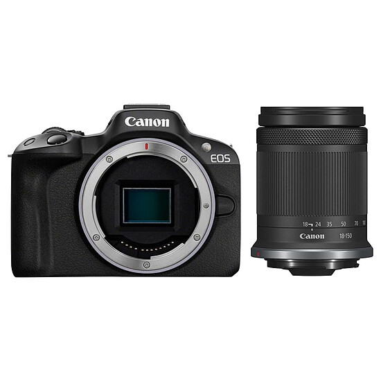 Appareil photo hybride Canon EOS R50 + RF-S 18-150 mm f/3.5-6.3 IS STM - Autre vue