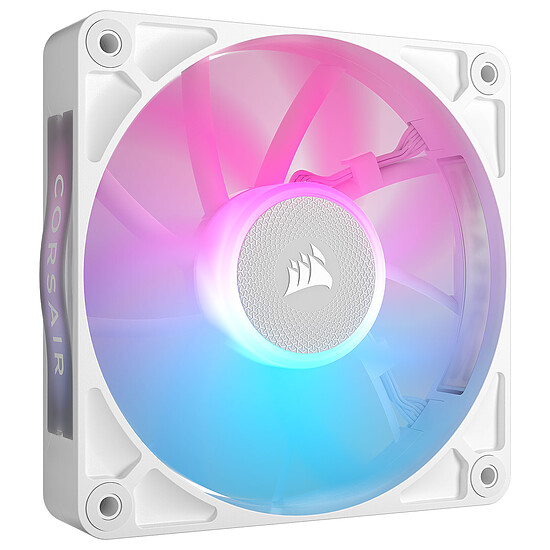 Ventilateur Boîtier Corsair RX120 RGB - Blanc