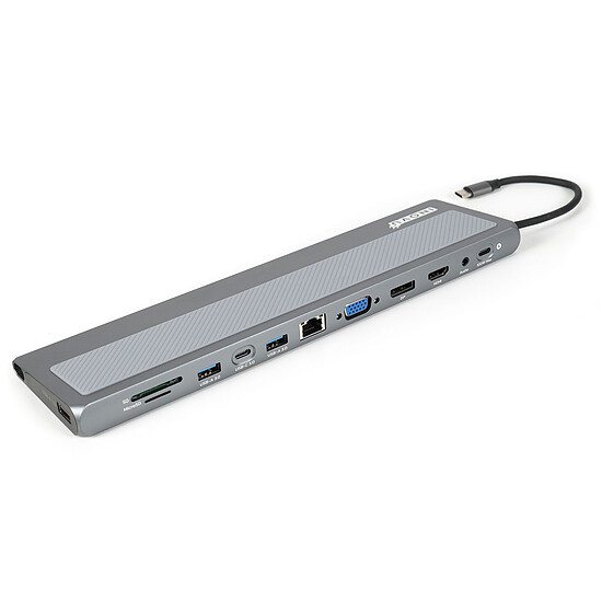 Station d'accueil PC portable INOVU Station d'accueil USB-C 12 en 1 - Autre vue