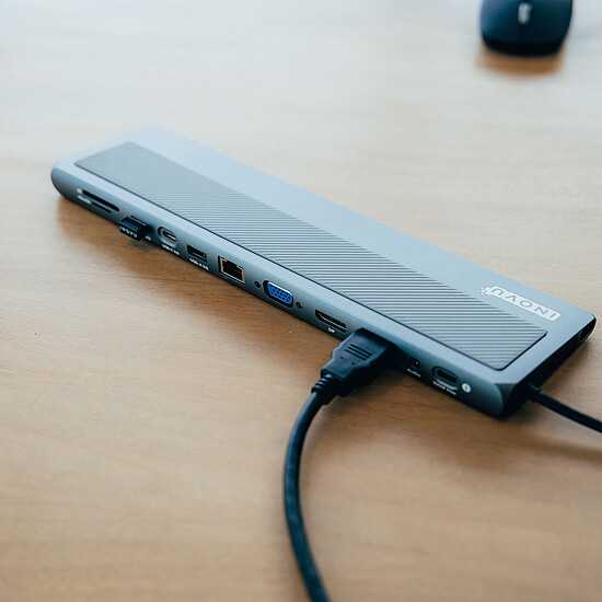 Station d'accueil PC portable INOVU Station d'accueil USB-C 12 en 1 - Autre vue