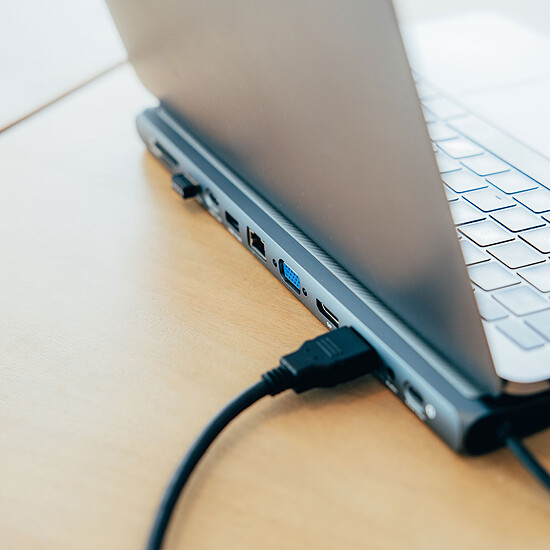 Station d'accueil PC portable INOVU Station d'accueil USB-C 12 en 1 - Autre vue