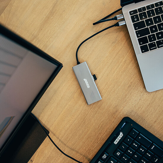 Hub USB INOVU Hub USB-C vers 3 USB-A et 1 USB-C - Autre vue