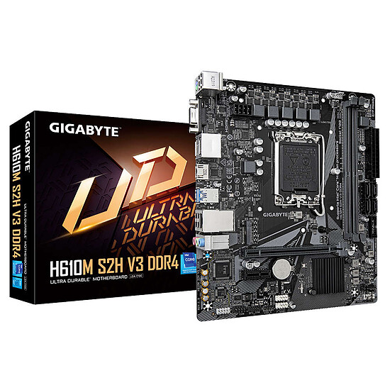 Carte mère Gigabyte H610M S2H V3 DDR4 - Autre vue