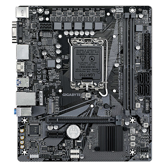 Carte mère Gigabyte H610M S2H V3 DDR4 - Autre vue