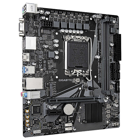 Carte mère Gigabyte H610M S2H V3 DDR4 - Autre vue