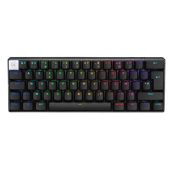 Clavier PC Logitech G Pro X 60 Lightspeed - Logitech GX Tactile - Noir - Autre vue