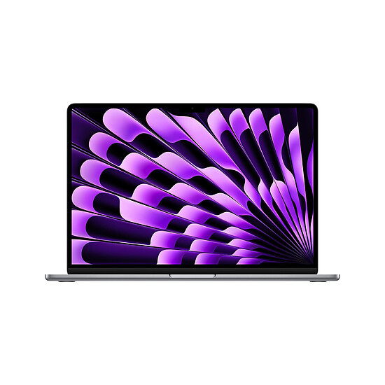 MacBook Apple MacBook Air M3 15 pouces (2024) Gris sidéral 16Go/256 Go (MRYM3FN/A-16GB)