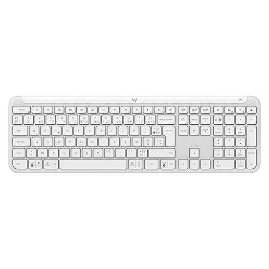 Clavier PC Logitech Signature Slim K950 - Blanc cassé - Autre vue