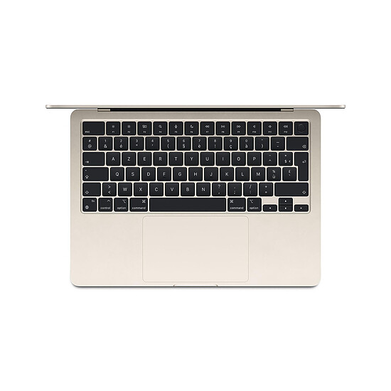 MacBook reconditionné Apple MacBook Air M3 13 pouces (2024) Lumière stellaire 8Go/512 Go (MRXU3FN/A) · Reconditionné - Autre vue