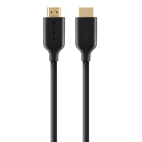 Câble HDMI Belkin Lot de 3 câbles HDMI 2.0 Premium Gold avec Ethernet - 2 m - Autre vue