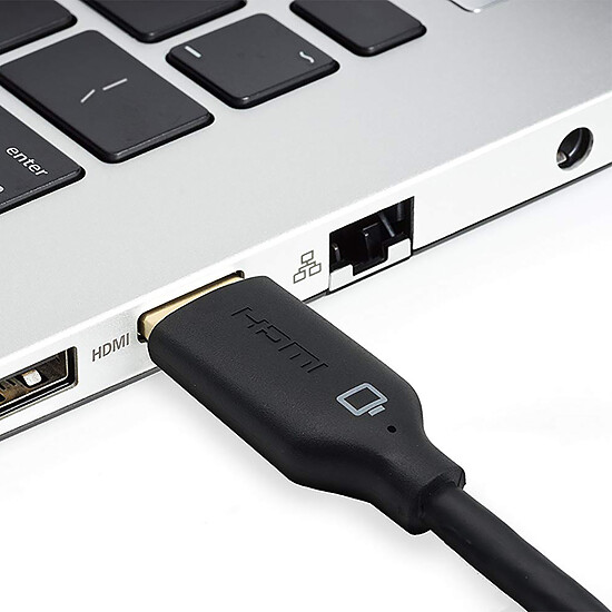 Câble HDMI Belkin Lot de 3 câbles HDMI 2.0 Premium Gold avec Ethernet - 2 m - Autre vue