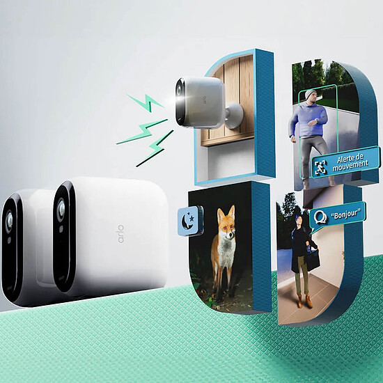 Caméra IP Arlo Essential 2K XL Outdoor x2 - Autre vue