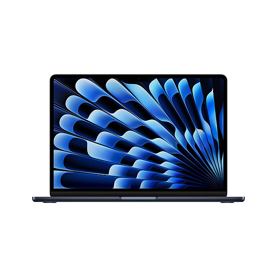 MacBook Apple MacBook Air M3 13 pouces (2024) Minuit 8Go/512 Go (MRXW3FN/A-70W)