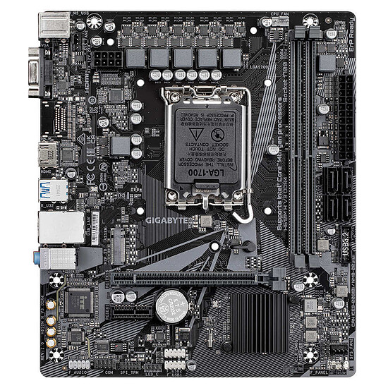 Carte mère Gigabyte H610M H V3 DDR4 - Autre vue