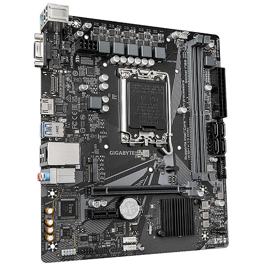 Carte mère Gigabyte H610M H V3 DDR4 - Autre vue