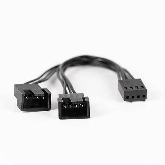 Câble d'alimentation Textorm TXCI2FAN4 doubleur connecteur ventilateur PWM 4 broches