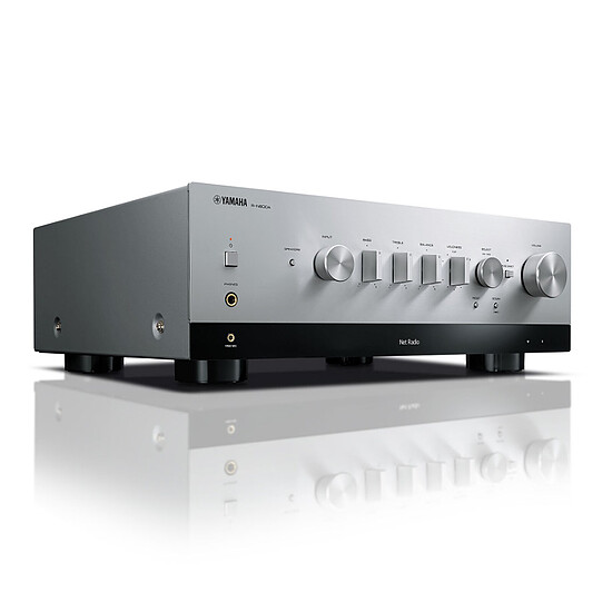 Ampli HiFi Stéréo Yamaha R-N800A Argent + Klipsch RP-8000F II Ebène - Autre vue