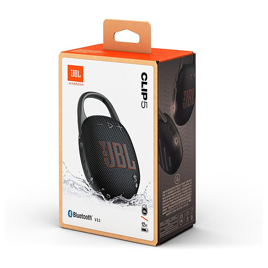 Enceinte sans fil JBL Clip 5 Noir - Enceinte portable - Autre vue