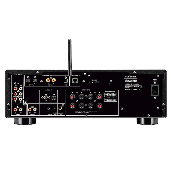 Ampli HiFi Stéréo Yamaha R-N800A Argent + Klipsch RP-8000F II Noyer - Autre vue