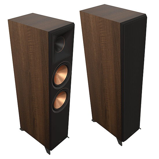 Ampli HiFi Stéréo Yamaha R-N800A Argent + Klipsch RP-8000F II Noyer - Autre vue