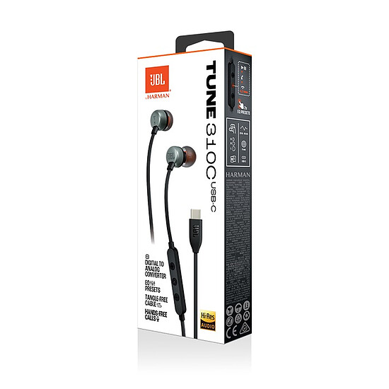Casque Audio JBL Tune 310C Noir - Autre vue