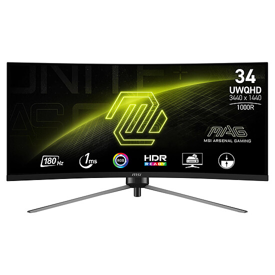 Écran PC MSI MAG 345CQR