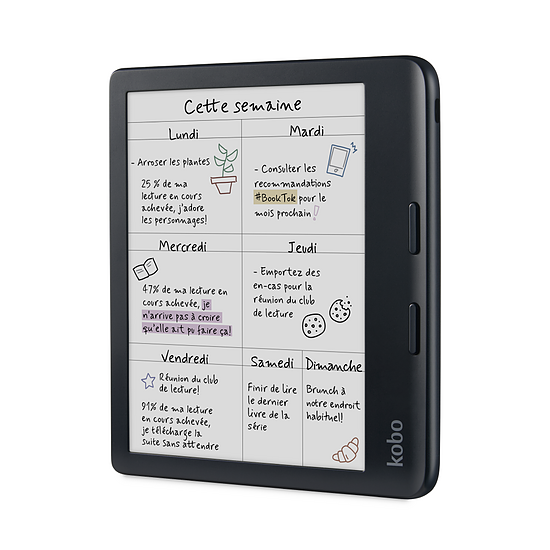 Liseuse numérique Kobo Libra Colour Noir - Autre vue