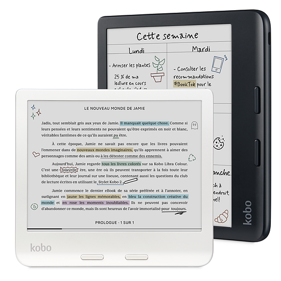 Liseuse numérique Kobo Libra Colour Noir - Autre vue