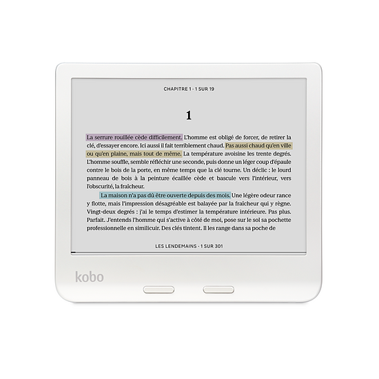 Liseuse numérique Kobo Libra Colour Blanc - Autre vue