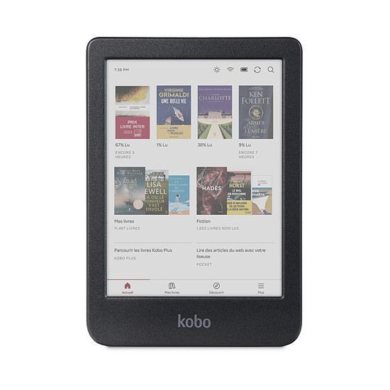 Liseuse numérique Kobo Clara Colour Noir - Autre vue