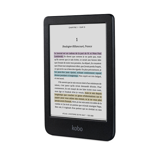 Liseuse numérique Kobo Clara Colour Noir - Autre vue