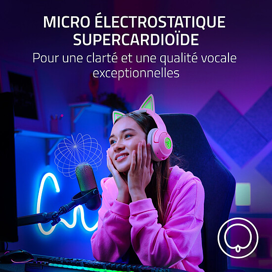 Microphone Razer Seiren V3 Chroma - Noir - Autre vue