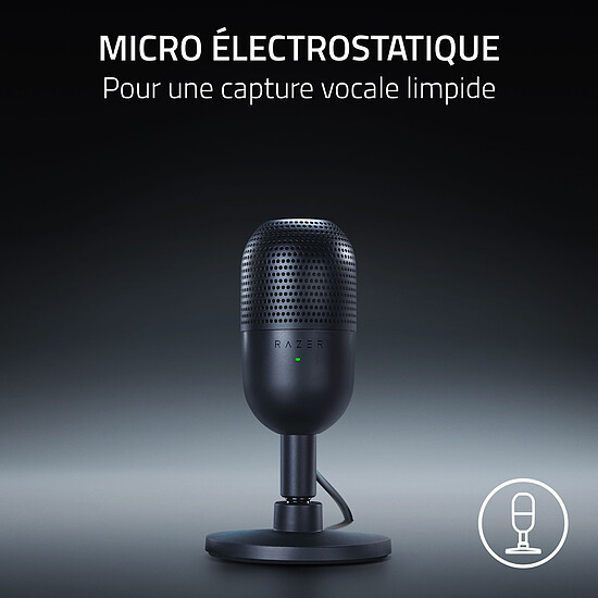 Microphone Razer Seiren V3 Mini - Noir - Autre vue