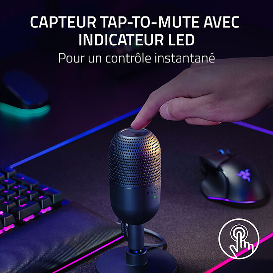 Microphone Razer Seiren V3 Mini - Noir - Autre vue