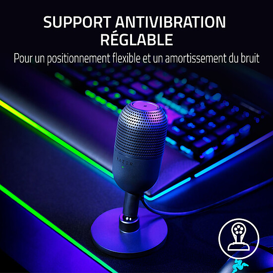 Microphone Razer Seiren V3 Mini - Noir - Autre vue