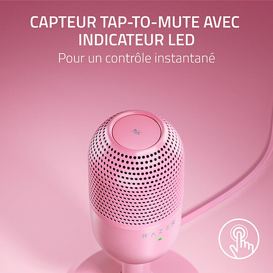 Microphone Razer Seiren V3 Mini - Quartz - Autre vue