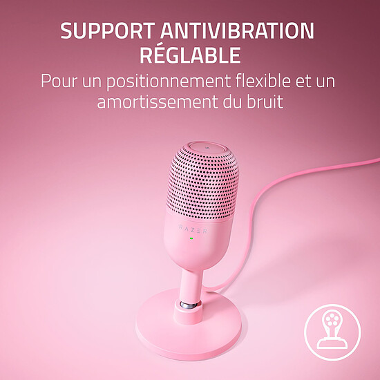 Microphone Razer Seiren V3 Mini - Quartz - Autre vue
