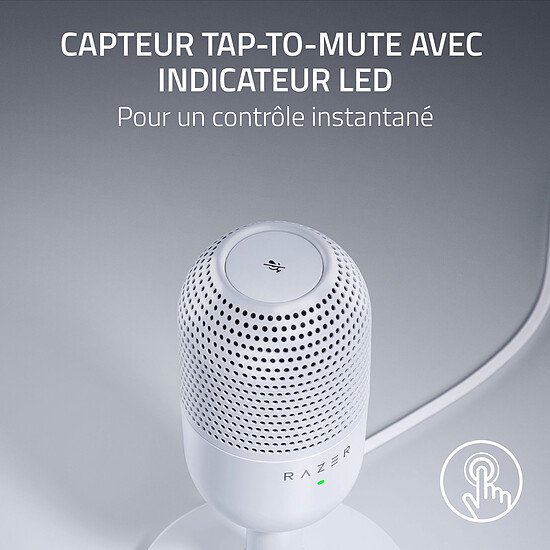 Microphone Razer Seiren V3 Mini - Blanc - Autre vue
