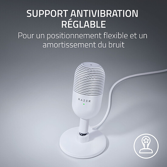Microphone Razer Seiren V3 Mini - Blanc - Autre vue