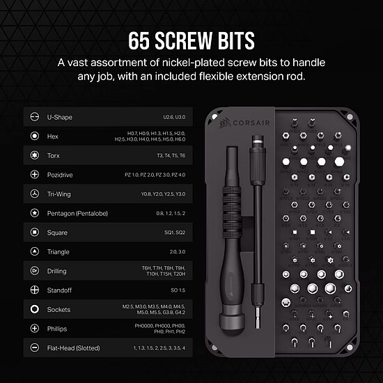 Outillage Corsair DIY PC Precision Kit - Autre vue