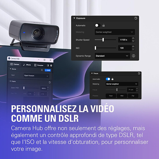 Webcam Elgato Facecam MK.2 - Autre vue