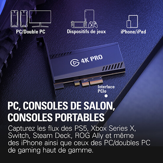 Montage et acquisition vidéo Elgato Game Capture 4K Pro - Autre vue