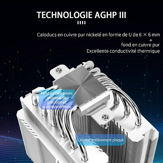 Ventirad Thermalright Peerless Assassin 120 SE ARGB - Blanc - Autre vue