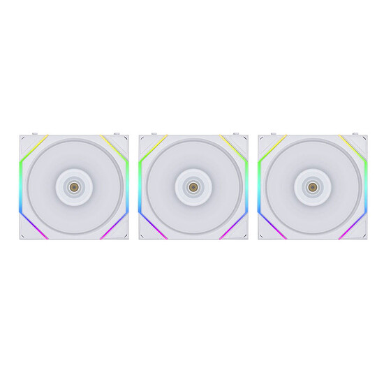 Ventilateur Boîtier Lian Li Uni Fan TL120 - Blanc - Pack de 3 + Contrôleur - Autre vue