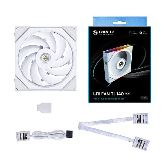 Ventilateur Boîtier Lian Li Uni Fan TL140 - Blanc - Autre vue